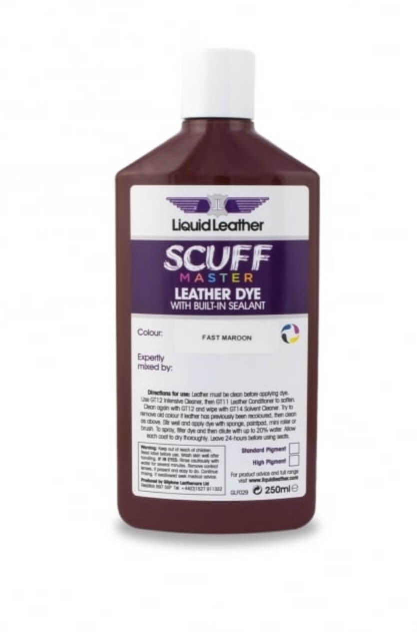 FORD SCUFFMASTER LEATHER DYE 250ml BOTTLE